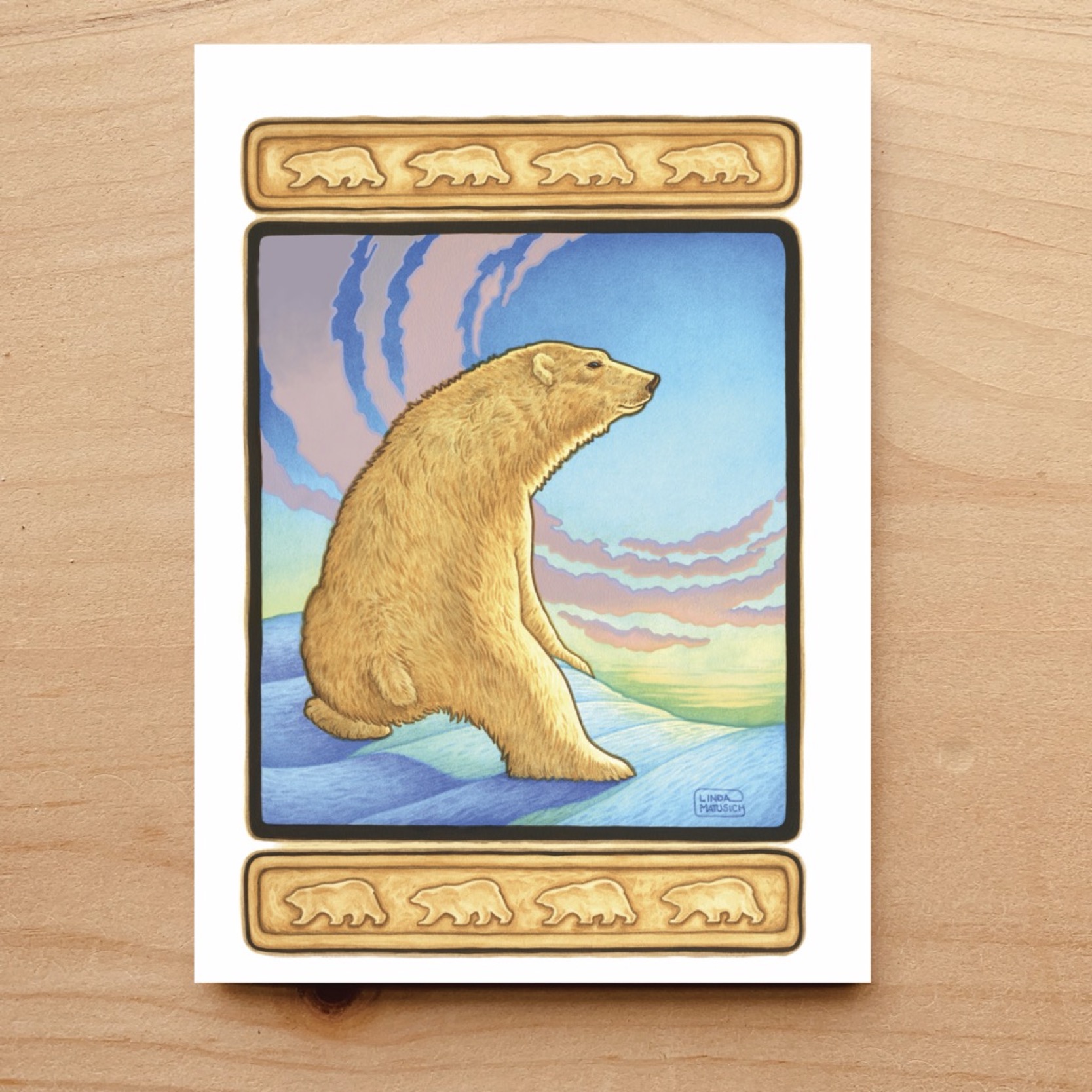 Polar Bear Notecard 9 Polar Bear Notecard